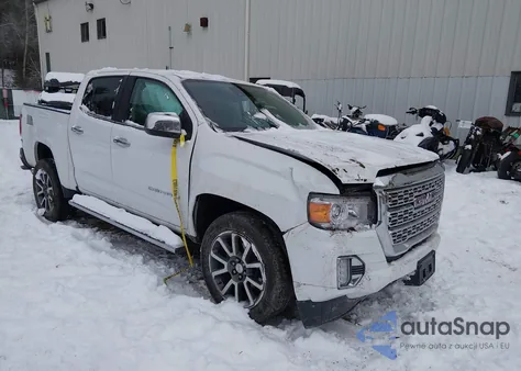 2021 GMC Canyon 4Wd Short Box Denali from USA, damaged, VIN 1GTG6EEN4M1290337